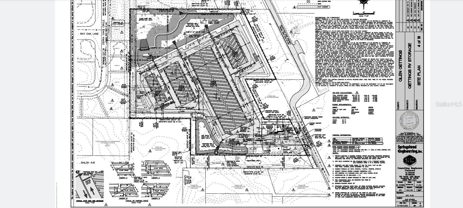 Pre-Construction - RV & Boat Storage Facility For Sale in Lake County, FL $2,200,000 Pre-Construction - RV & Boat Storage Facility For Sale in Lake County, FL $2,200,000